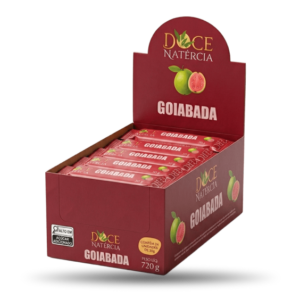 Doce Goiabada com Açúcar Doce Natércia – Caixa C/ 24